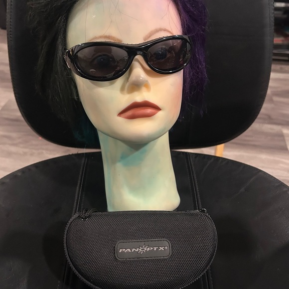 Panoptx Black Sunglasses for bike or motorcycles rides unisex main image 9